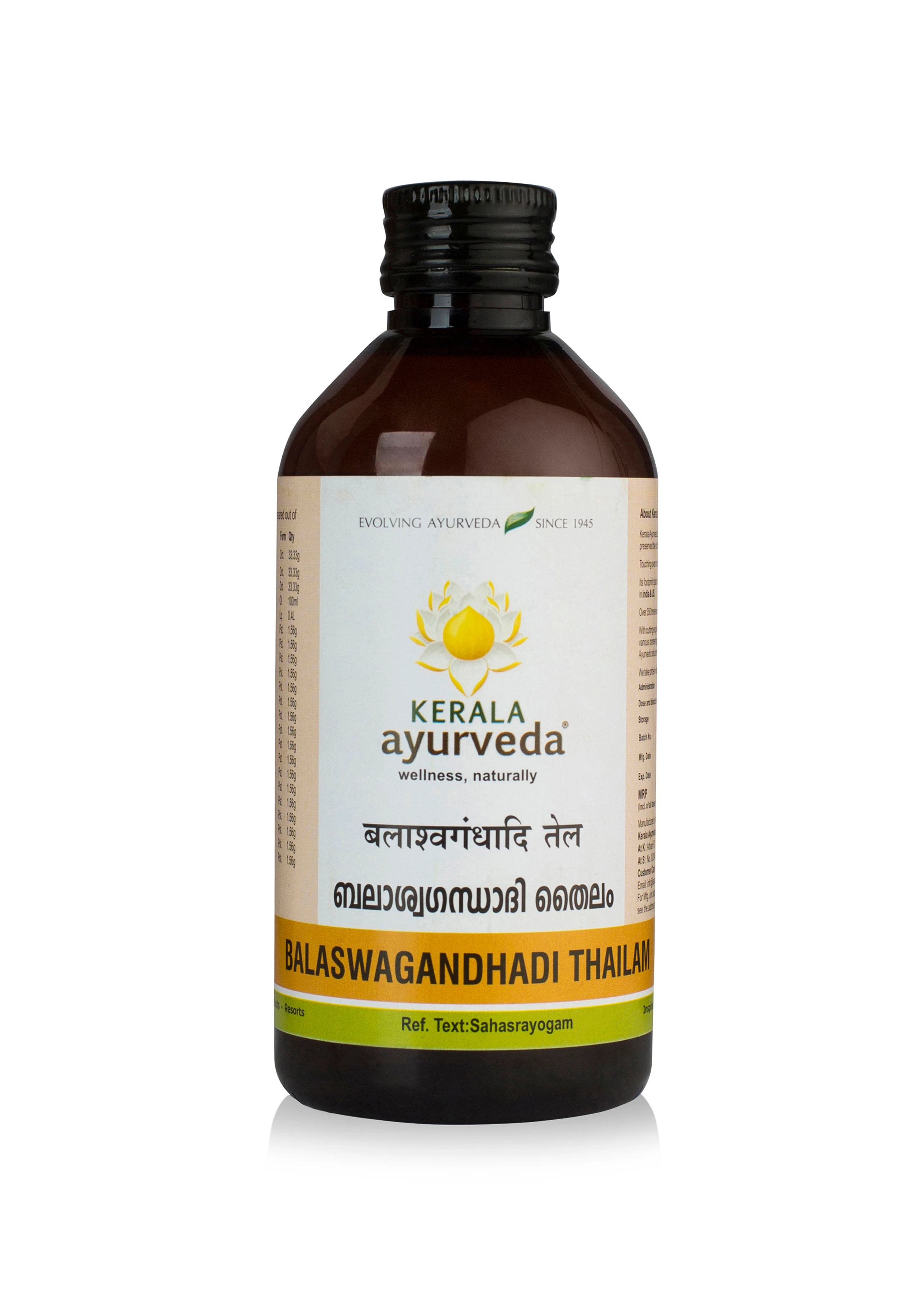 Kerala Ayurveda Balaswagandhadi Thailam, 200 ml-1.webp